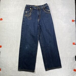 Vintage Notorious BIG Jeans Women's‎ 14 Dark Wash Denim Relaxed Classic - 23X26